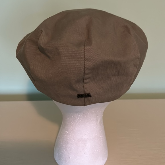 Dorfman Pacific Scala Classica Tan Newsboy Hat Jeff Cap Size XL - Picture 2 of 4